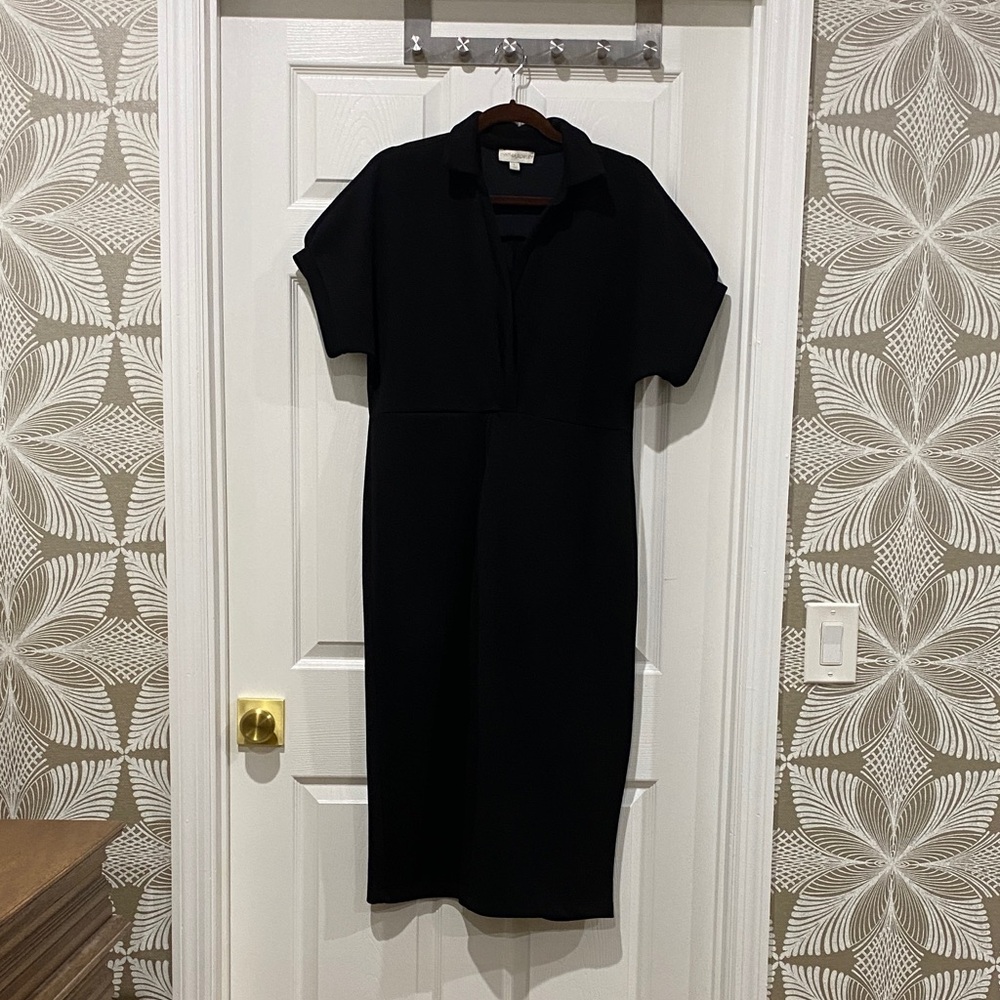 Cynthia Rowley Black Midi Dress